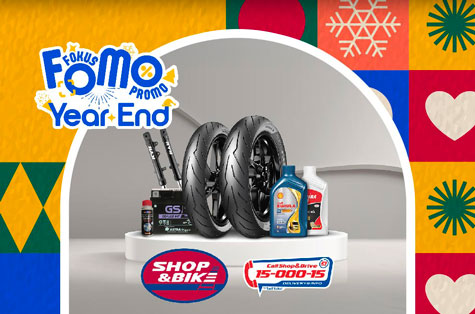 Promo Akhir Tahun di Shop&Bike...