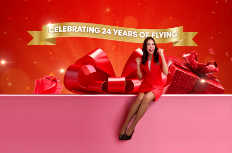 Promo HUT AirAsia, Diskon 24%...