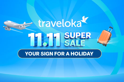Traveloka 11.11 Diskon s.d Rp1...
