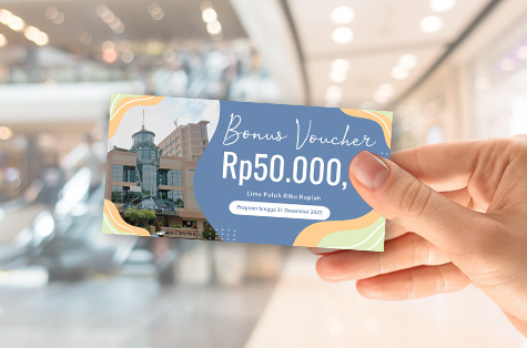 Bonus Voucher Rp50 ribu di Mal...