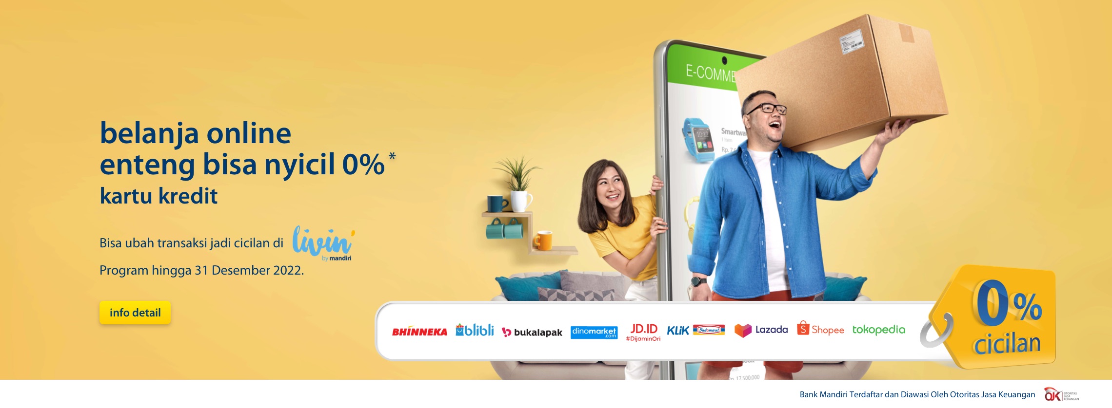 Cicilan kartu kredit mandiri