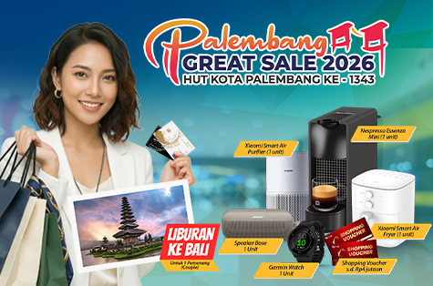 Bonus Kupon Raffle di Palemban...
