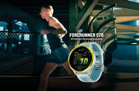 Launching Garmin Forunner 570...