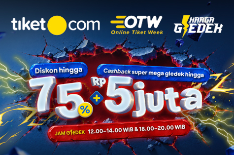 Promo OTW di Tiket.com Potonga...