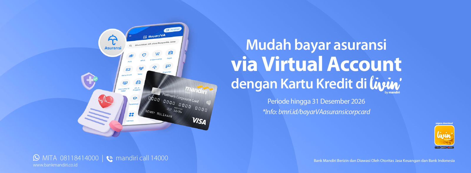 Virtual Account Bayar Asuransi...