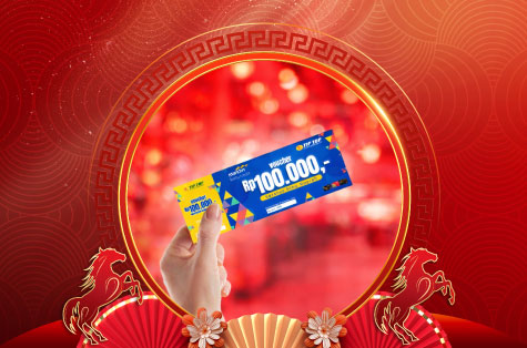 Bonus voucher Rp100 ribu di Ti...