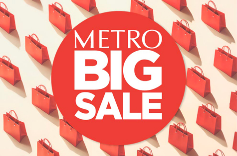 Metro Dept. Store “BIG SALE” -...