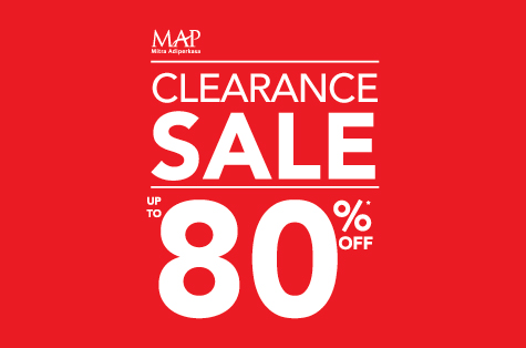 MAP BAZAAR Diskon s.d. 80%, Ca...