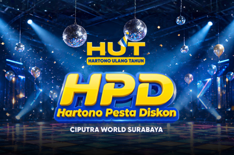 HPD Hartono Pesta Diskon! Cash...
