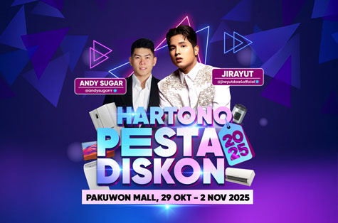 Hartono Pesta Diskon! Diskon h...