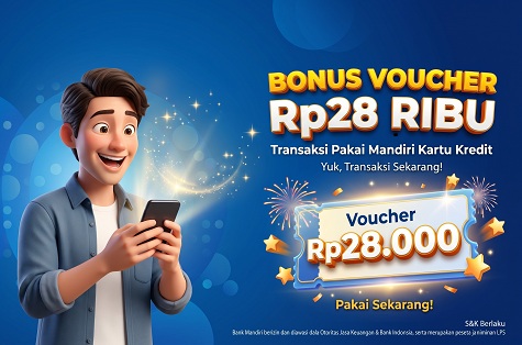 Spesial promo bonus voucher Rp...