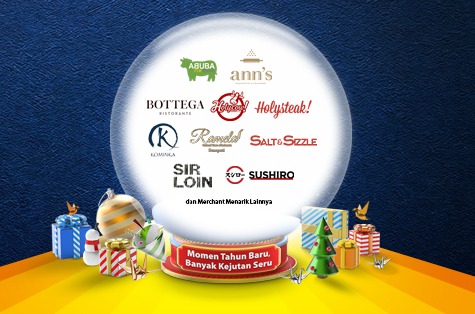 Diskon s.d. 50% dengan Mandiri...