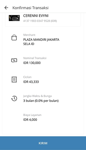Auto Installment di Mandiri Online || Mandiri Kartu Kredit