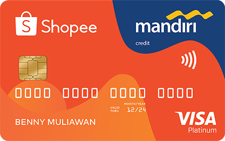 Mandiri Kartu Kredit Shopee || Mandiri Kartu Kredit