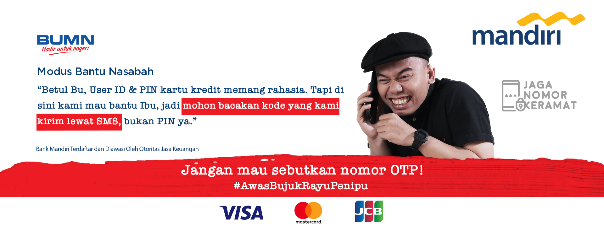 Jaga Nomor Keramat || Mandiri Kartu Kredit